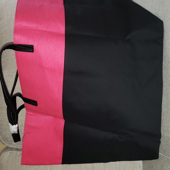 Victoria Secret Pink/Black Tote New with Tags 🥳 - Picture 13 of 16